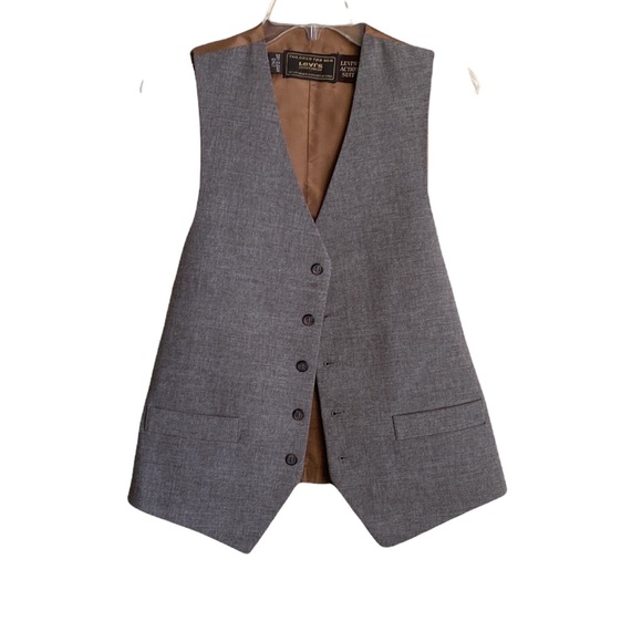 Levi’s Action Suit Other - Vintage Levi’s Sportswear Button Up Men’s Brown Vest L